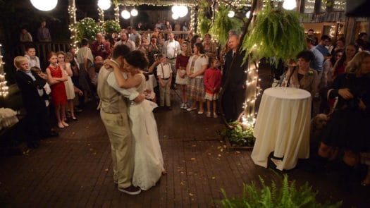 Nick's Fayetteville wedding video at the Garden Room